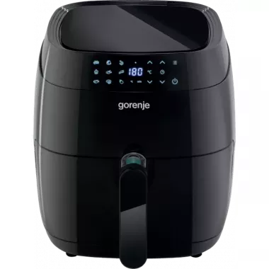 Gorenje AF1409DB Air Fryer sütő, fekete, szabályozható hőmérséklet, érintővezérlés, kivehető kosár, 3,5 literes kapacitás