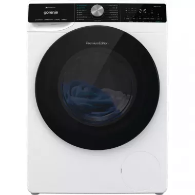 Gorenje WNS1X4ARTWIFI elöltöltős mosógép, 10 kg, 1400 f/p., gőzprogram, inverteres, wifi, waveactive dob, stain expert, extrahygiene