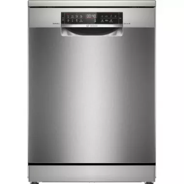 Bosch SMS6ZCI42E mosogatógép, nemesacél, 14 teríték, 44 db(a), perfectdry, homeconnect, 8 program, vario evőeszköztartó polc
