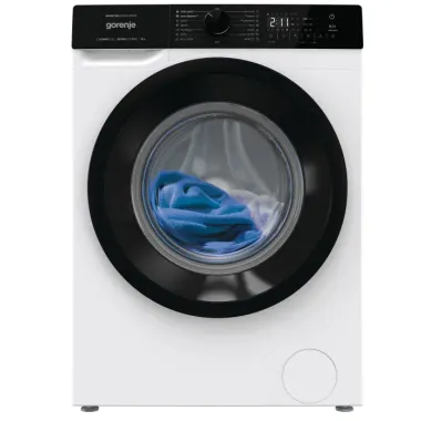 Gorenje WNHA62SASEU elöltöltős keskeny mosógép, 6 kg, 1200 f/p., 43,5 cm mély, gőzfunkció, inverter motor, led kijelző, extrahygiene