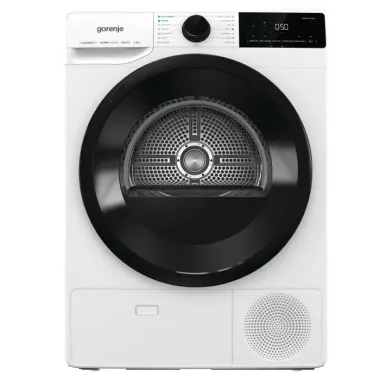 Gorenje DNA83 hőszivattyús szárítógép, 8 kg, a+++, led kijelző, powerplus, twinair, airrefresh, gyűrődésmentesítés, naturedry szárítás