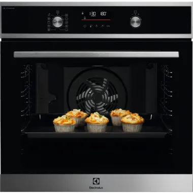 Electrolux EOD6P77WX beépíthető elektromos sütő, steambake, 72 l, pirolitikus tisztítás, maghőmérő, teleszkópos sütősín, automata programok, wi-fi