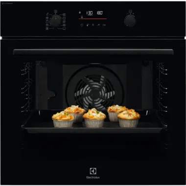 Electrolux EOD6P77WZ beépíthető elektromos sütő, steambake, 72 l, pirolitikus tisztítás, maghőmérő, teleszkópos sütősín, automata programok, wi-fi