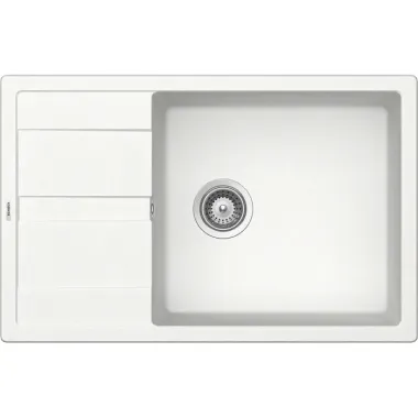 Schock RONDA D-100XL gránit mosogató, cristalite, hagyományos beépítés, forgatható, kompakt méret /Alpina/