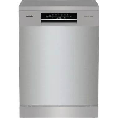 Gorenje GS642E90X mosogatógép, ezüst, 13 teríték, 47 db(a), érintővezérlés, hagyományos kosár, aquastop, 1 órás program