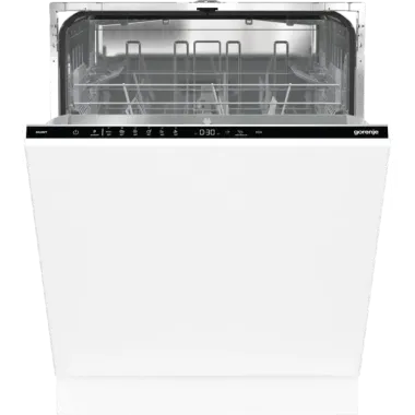 Gorenje GV642E90 beépíthető mosogatógép, 60 cm, 13 teríték, 6 program, higiénia program, üvegprogram, 47 db(a)