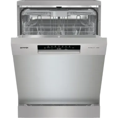 Gorenje GS643E90X mosogatógép, ezüst, 16 teríték, 47 db(a), érintővezérlés, 3 kosár, aquastop, 1 órás program