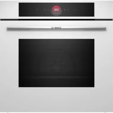 Bosch HBG7741W1 beépíthető sütő, fehér, 14 sütőfunkció, pirolitikus tisztítás, home connect, tft-kijelző, assist funkció, 71 liter
