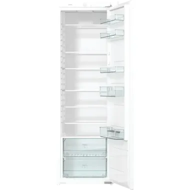 Gorenje RI418EE0 beépíthető hűtőszekrény, 177,2 cm, 301 l, fagyasztó nélkül, ionair, led világítás, csúszó ajtózsanér