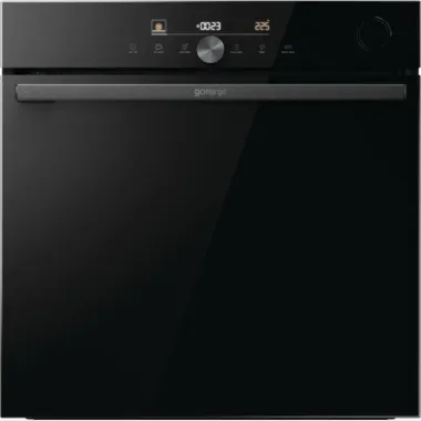 Gorenje BPSA6747DGWI beépíthető sütő, steamassist, wi-fi, pirolitikus tisztítás, húshőmérő, érintővezérlés, teleszkópos sütősín, 77 l