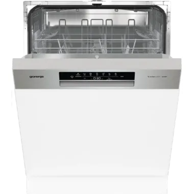 Gorenje GI642E90X beépíthető mosogatógép, 60 cm, kezelőpaneles, 13 teríték, 6 program, normál kosár, intenzív program, 47 db(a)