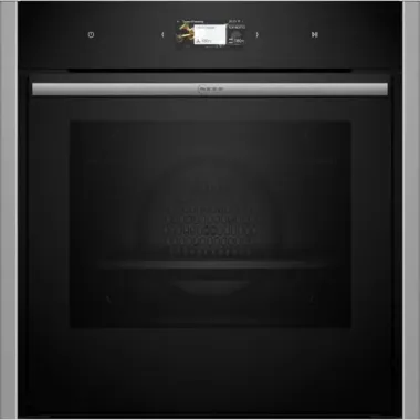 Neff B64CS31N0 beépíthető sütő, nemesacél, 14 sütőfunkció, 4.1" színes tft, ovenassistant, hide® ajtó, ecoclean hátfal, 71 liter