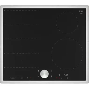 Neff T66STE4L0 beépíthető indukciós főzőlap, 60 cm, twistpad® vezérlés, flex induction, home connect, powerboost, quick start, időzítő, 7.4 kw