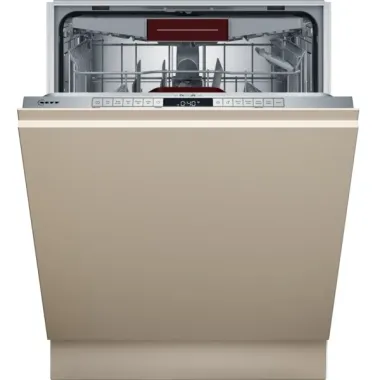 Neff S155HVX00E beépíthető mosogatógép, 60 cm, 14 teríték, 46 db(a), homeconnect, chef 70°c program, flexcutlery fiók, infolight, aquastop