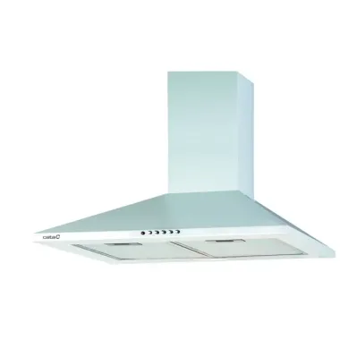 Cata OMEGA 700 WH/M fali kürtős páraelszívó, 70 cm, 645 m3/óra, led-világítás, fehér