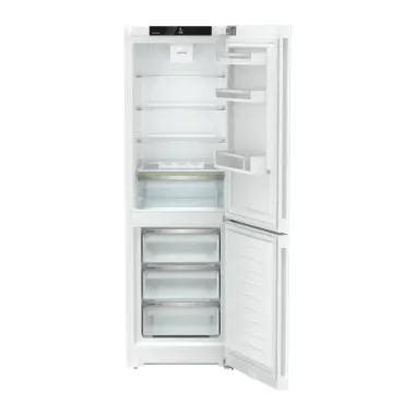 Liebherr KGN 52Vd03 alulfagyasztós kombinált hűtőszekrény, fehér, 185,5 cm, nofrost, duocooling, érintővezérlés, powercooling, easyfresh, led