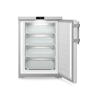 Liebherr FNsddi 1624 fagyasztószekrény, ezüst, 85 cm, nofrost, 107 l, frostprotect, 4 fiók, érintővezérlés, gyorsfagyasztás, 37 db(a)