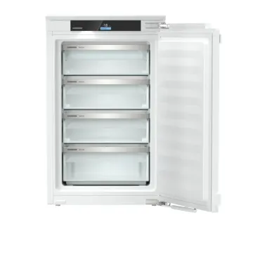 Liebherr IFNci 3954 beépíthető fagyasztószekrény, 87,2 cm, 4 fiók, nofrost, superfrost, színes tft-kijelző, softsystem, wi-fi, 33 db(a)