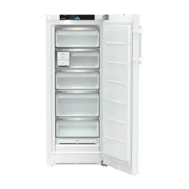 Liebherr FNc 467i fagyasztószekrény, fehér, 145,5 cm, nofrost, érintővezérlés, 200 l, 5 fiók, easytwist-ice, 33 db(a)