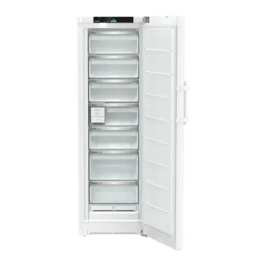 Liebherr FNc 527i fagyasztószekrény, fehér, 185,5 cm, nofrost, érintővezérlés, 278 l, 7 fiók, frostprotect, easytwist-ice, 33 db(a)