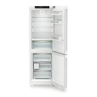 Liebherr CBNc 5223 alulfagyasztós kombinált hűtőszekrény, fehér, 185,5cm, nofrost, duocooling, érintővezérlés, easytwist-ice, biofresh, freshair szűrő, led