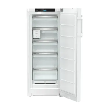 Liebherr FNb 465i fagyasztószekrény, fehér, 145,5 cm, nofrost, 200 liter, 5 fiók, tft-kijelző, easytwist-ice, gyorsfagyasztás, 33 db(a)