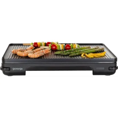 Gorenje TG2000LCB asztali grill, fekete, 5 hőfokozat, 1800 w