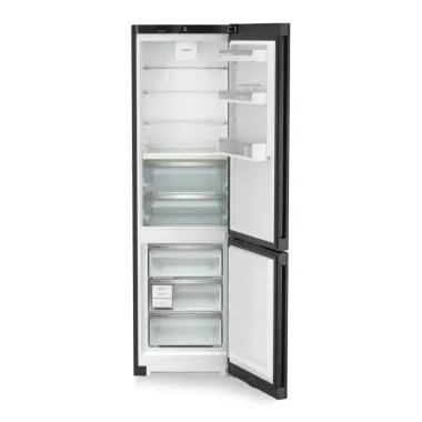 Liebherr CBNbda 572i alulfagyasztós kombinált hűtőszekrény, fekete metál, 201,5 cm, nofrost, biofresh, duocooling, érintővezérlés, easytwist-ice, wi-fi