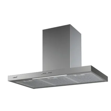 Cata SYGMA 9010 X fali kürtős páraelszívó, inox, 90 cm, 802 m3/óra, elektronikus vezérlés, led világítás