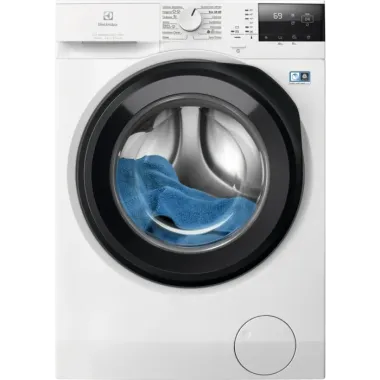 Electrolux EW7W2492E gőzfunkciós mosó-szárítógép, fehér, 9/5kg, 1400 f/p, kondenzációs szárítás, inverter, quickcare, woolmarkblue