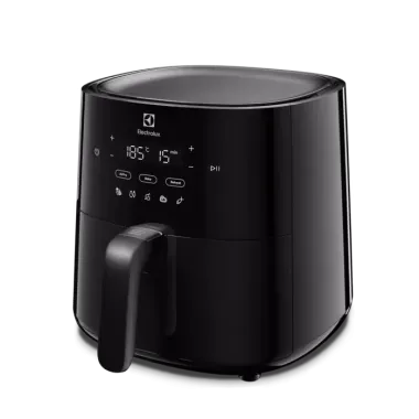 Electrolux EAF3B Air Fryer sütő, fekete, szabályozható hőmérséklet, kivehető kosár, 3,3 literes kapacitás