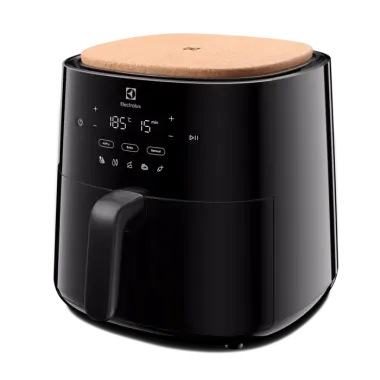 Electrolux EAF5B Air Fryer sütő, fekete, szabályozható hőmérséklet, kivehető kosár, 5 literes kapacitás