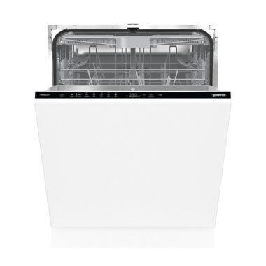 Gorenje GV643D90 beépíthető mosogatógép, 60 cm, 16 teríték, 3 kosár, szárítás automata ajtónyitással, gyorsprogram, öntisztító, 45 db(a)