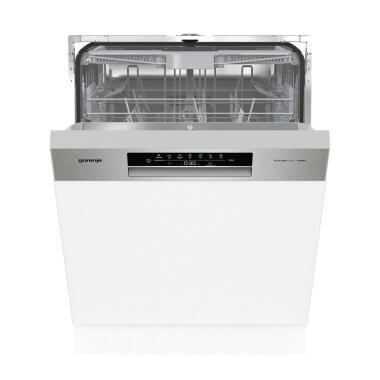 Gorenje GI643D90X beépíthető mosogatógép, 60cm, kezelőpaneles, 16 teríték, 6 program, 3 kosár, szárítás automata ajtónyitással, gyorsprogram