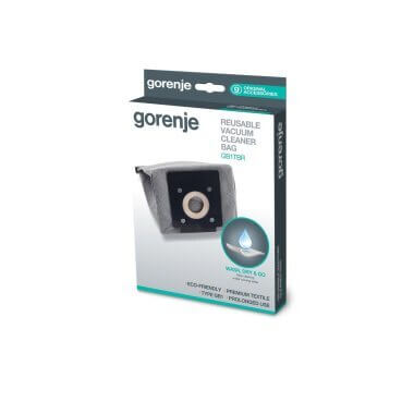 Gorenje GB1TBR porzsák, 1 db, textil, bemeneti motorszűrővel