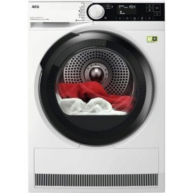 AEG TR9384CE hőszivattyús szárítógép, 8 kg, heatpump, 3d scan, wifi, inverteres, absolutecare®, led kijelző, belső világítás, 63db(a)
