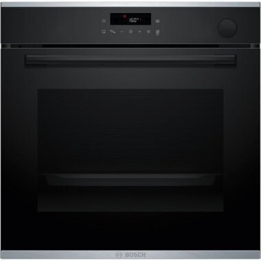 Bosch HRG272EB3 beépíthető sütő, fekete, 8 sütőfunkció, pirolitikus, gőzfunkciós, airfry funkció tálcával, 3d hőlégbefúvás, 71 l