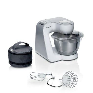 Bosch MUM58200 konyhai robotgép, fehér, 3d-s keverés, dagasztószár, keverőszár, habverő, könnyű tisztítás, 1000 w