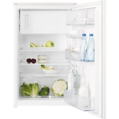 Electrolux LFB2AE88S1 beépíthető hűtőszekrény, 87,3 cm, 110 l hűtőtér, 14 l fagyasztó, érintővezérlés, kamraszekrénybe építhető, 36 db(a)
