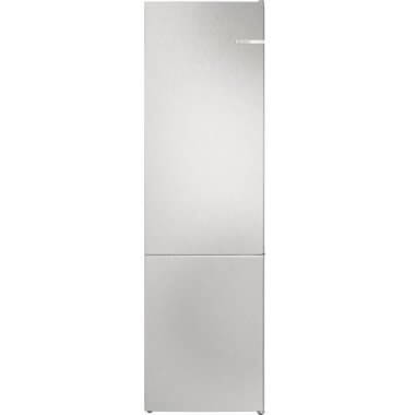 Bosch KGN392LAG alulfagyasztós kombinált hűtőszekrény, szálcsiszolt acél szín, 203cm, 260/103 l, total nofrost, vitafresh, multi airflow, 60cm széles