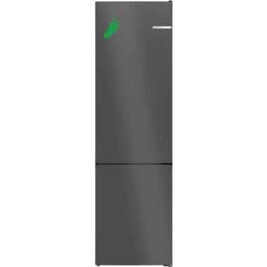 Bosch KGN39OCAF alulfagyasztós kombinált hűtőszekrény, öntöttvas, 203cm, 260/103 l, total nofrost, greencollection, vitafresh, multi airflow, 60cm széles