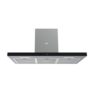 Evido Line 90B fali kürtős páraelszívó, 90 cm, 645m3/óra, érintőszenzoros, led, fekete/inox