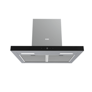 Evido Line 60B fali kürtős páraelszívó, 60 cm, 645m3/óra, érintőszenzoros, led, fekete/inox