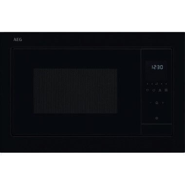 AEG OS5GM251EB beépíthető mikrohullámú sütő, fekete, 23 l, grill funkció, 900 watt, 8 fokozat