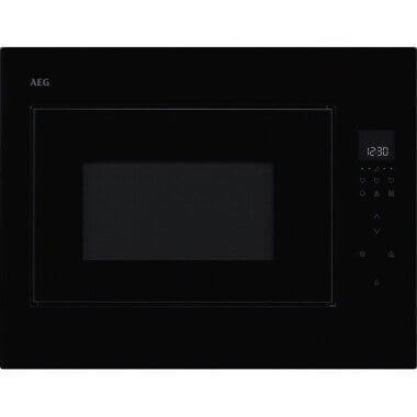 AEG NMB6G261UB beépíthető mikrohullámú sütő, fekete, 25 l, érintőkijelző, elektronikus ajtónyitás, 900 watt, 5 fokozat