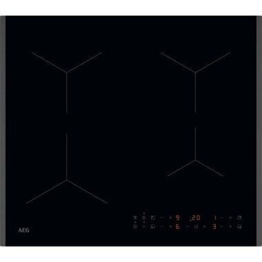 AEG TN64IA00FB beépíthető indukciós főzőlap, 60 cm, hob2hood, standard érintővezérlés, 2 oldalon csiszolt, gyorsfelfűtés
