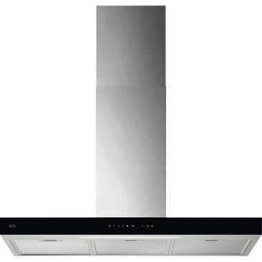AEG GB67D91HL fali kürtős páraelszívó, 90 cm, inox, 3+1 fokozatú érintővezérlés, hob2hood, breeze funkció, led világítás, 3db zsírszűrő