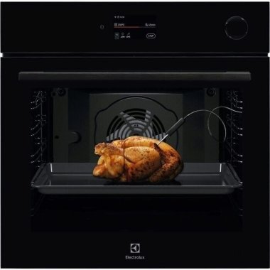 Electrolux LOC9P3XZ MealAssist/SteamCrisp beépíthető gőzsütő, pirolitikus tisztítás, wifi, gőzfunkció, maghőmérő, gyors felfűtés, teleszkópos sütősín, led, 72 l