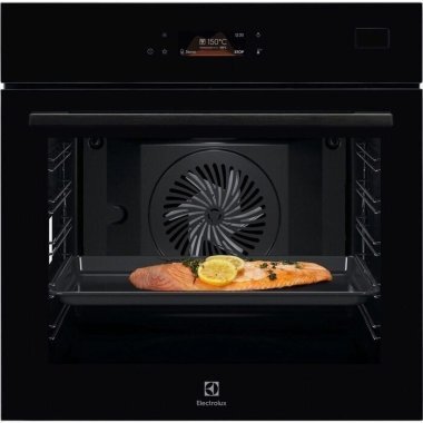 Electrolux LOB8S38Z MealAssist/SteamPro beépíthető gőzsütő, gőztisztítás, gőzfunkció, maghőmérő, gyors felfűtés, teleszkópos sütősín, led kijelző, 70 l