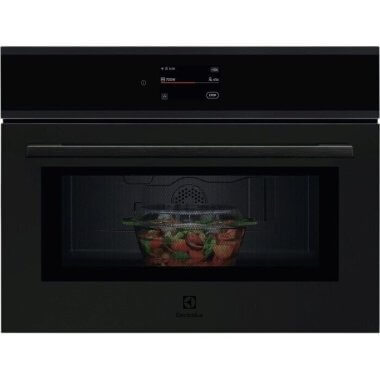 Electrolux EVM9E2XT beépíthető kompakt mikró, magyar menü, érintőkijelző, wifi, gyors felfűtés, gyors kiolvasztás funkció, 44 l